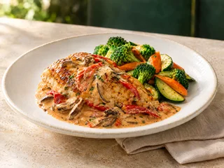 Illustrative Chicken Alla Nina