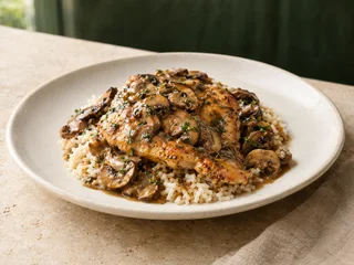 Illustrative Chicken Marsala