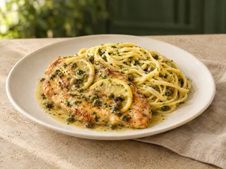Illustrative Chicken Piccata