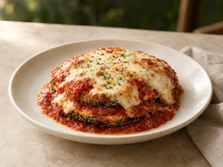Illustrative Eggplant Parmigiana