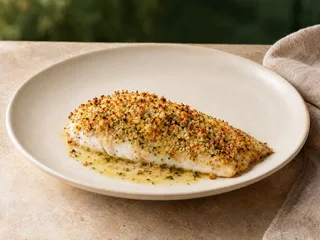 Illustrative Flounder Oreganata