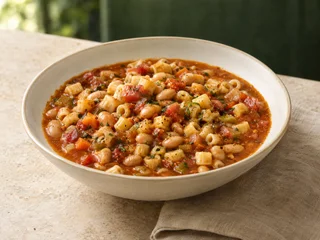 Illustrative Pasta Fagioli