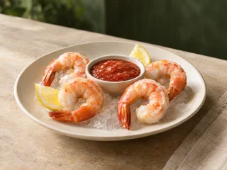 Illustrative Shrimp Cocktail