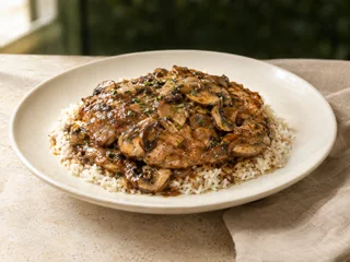 Illustrative Veal Marsala