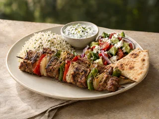 Illustrative Veal Shish Kebab